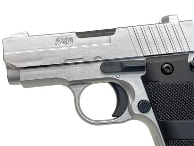 [クラウン] P238 シルバー ハイランク エアコッキングガン (新品)サブ画像へ3