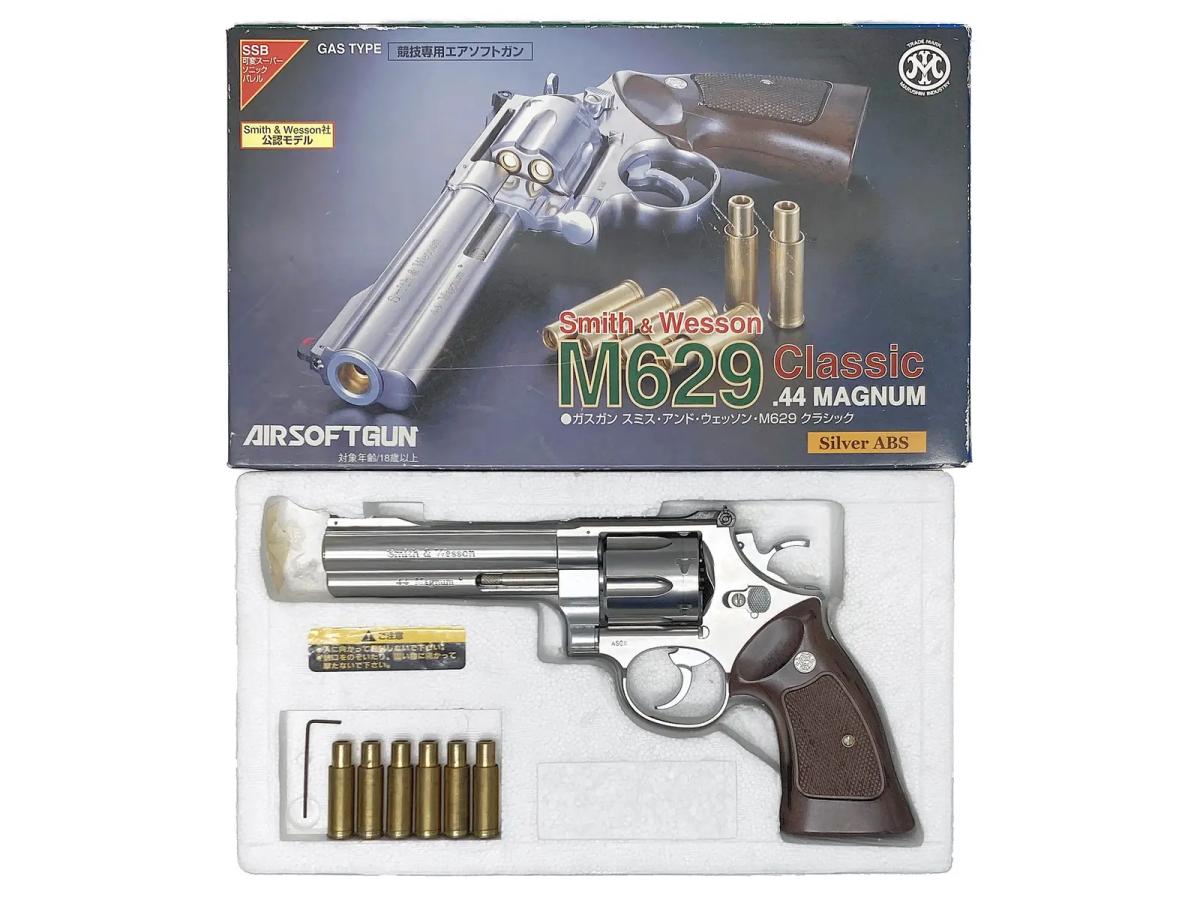 [マルシン] S&W M629 クラシック シルバー ABS ガスリボルバー (中古)