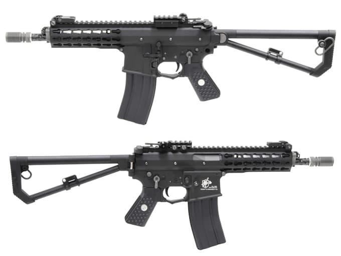 [EMG] Knight's Armament PDW M2 コンパクト 8インチ ブラック GBB (新品予約受付中! 特典あり)