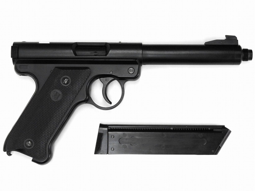 KJ Works スタームルガー Mk-1 カスタム 予備マガジン2本ジャンク KJ WORKS] スタームルガー MK-1 マズルアダプターカスタム リア