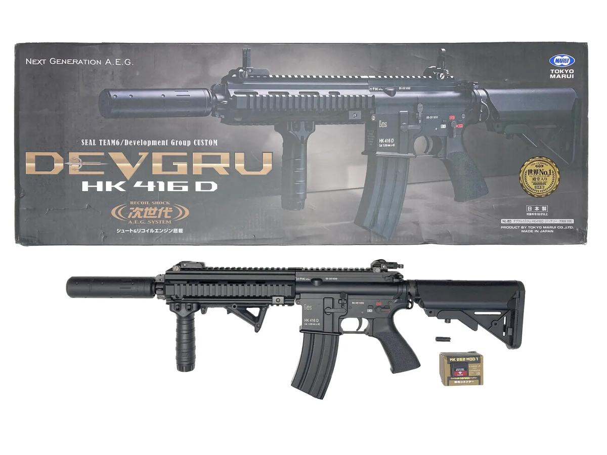 [東京マルイ] HK416D DEVGRUカスタム次世代電動ガン ミニコネクタ化カスタム (中古)