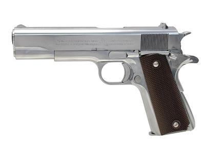 [マルシン] コルトガバメント M1911A1 シルバーABS (中古)サブ画像へ1