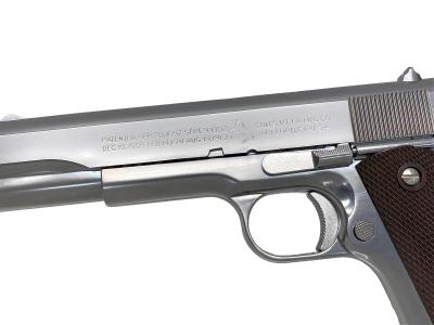 [マルシン] コルトガバメント M1911A1 シルバーABS (中古)サブ画像へ3