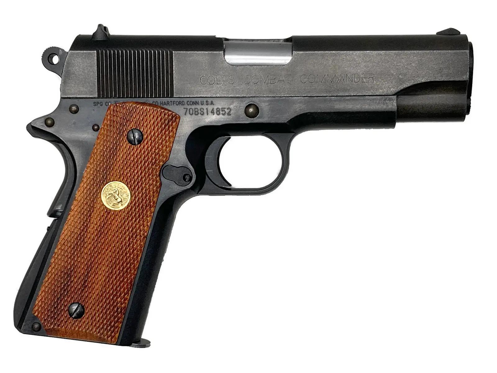 MGCコルトガヴァメントCOMMANDER38SUPERモデルガン（希少） MGC] コルト コンバットコマンダー .38 SUPER SRHW ダミーカートモデル