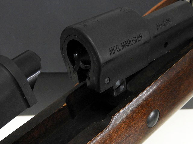 満点の マルシン製 Kar98k ブラックHW 高級ブナ材ストック トイガン