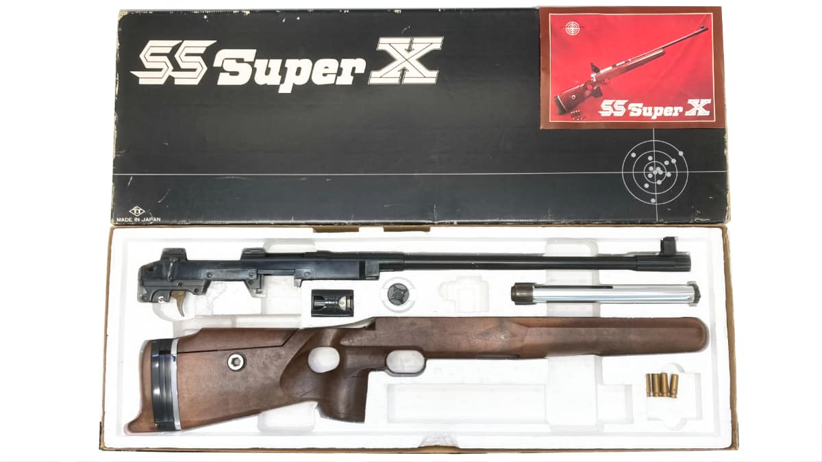 [タカトク] SS スーパー X エアコッキングライフル つづみ弾＆サイト欠品 (中古)