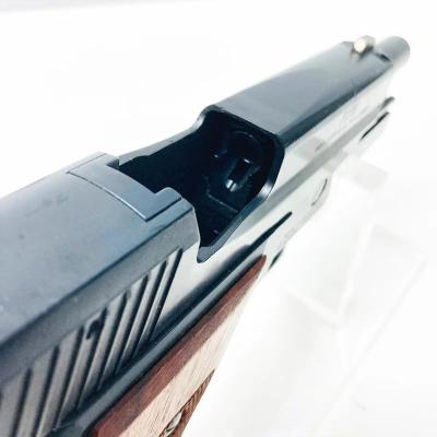 [タナカ] SIG SAUER P226 ガスブローバック 木製グリップカスタム 箱違い スペアマガジンガス漏れ少し (中古)サブ画像へ6