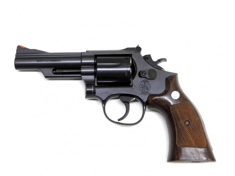 東京マルイ] S&W M19 4インチ ライブカート&木製グリップカスタム 
