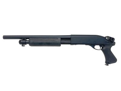 [マルゼン] M870 グリップバージョン ウィングマスター BK ガスコッキングガン ライブシェル ガス漏れあり (訳あり)サブ画像へ1