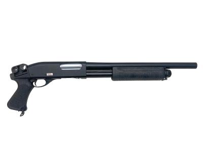 [マルゼン] M870 グリップバージョン ウィングマスター BK ガスコッキングガン ライブシェル ガス漏れあり (訳あり)サブ画像へ2