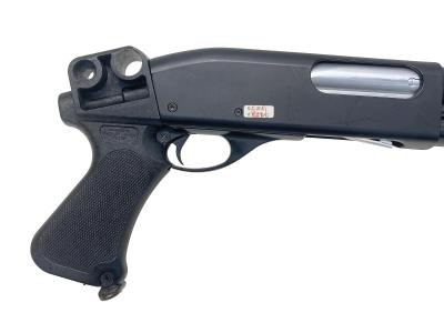 [マルゼン] M870 グリップバージョン ウィングマスター BK ガスコッキングガン ライブシェル ガス漏れあり (訳あり)サブ画像へ4