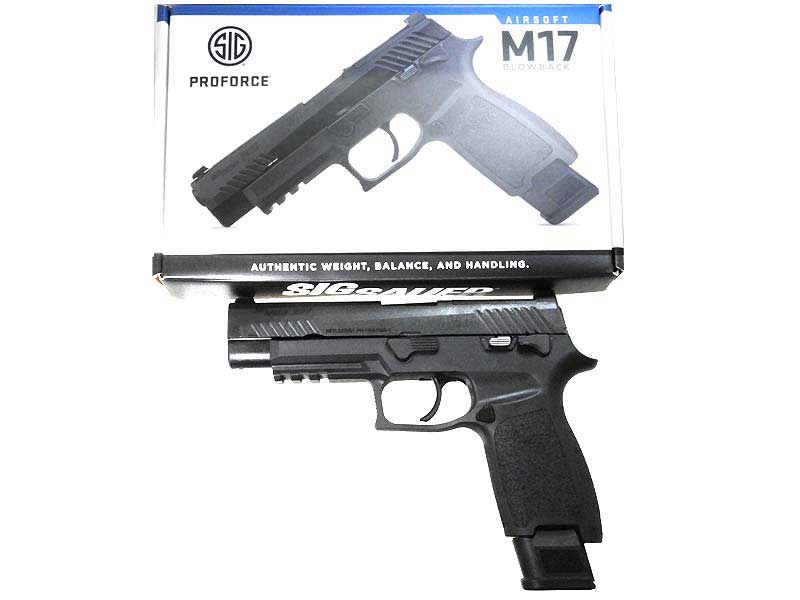 [LayLax/SIG AIR Proforce] P320-M17 CO2 GBB CO2ガスブローバック BK (中古)