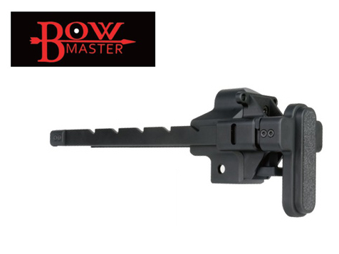 [Bow Master] B&Tタイプ 5ポジション リトラクタブルストックセット アダプター/ピカティニーレイルセット / マルイ次世代MP5A5/UMAREX・VFC MP5 GBB対応 [BM-GMF-STK05A] (未使用)
