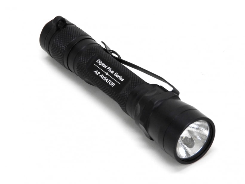 [SUREFIRE] A2 AVIATOR プッシュスイッチ キセノン/ホワイトLED BK (中古)