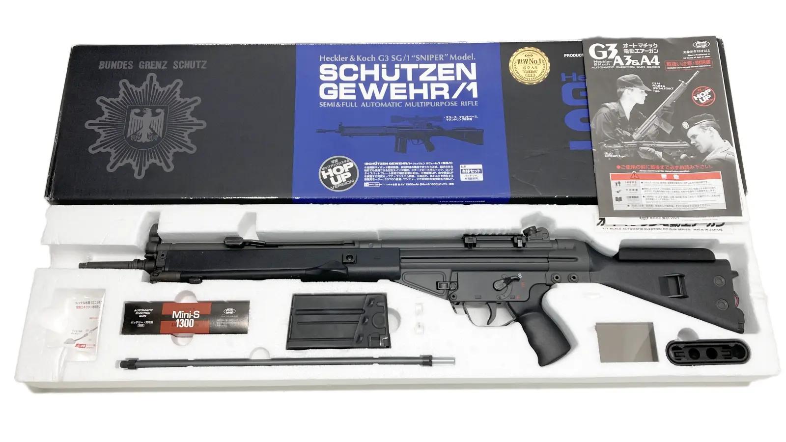 [東京マルイ] G3 SG/1 スタンダード電動ガン ハイダー欠品 レイル付 (中古)