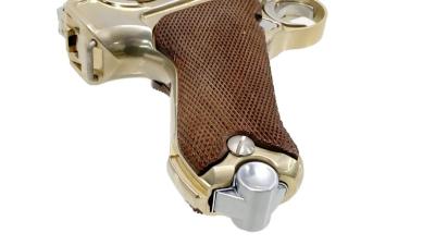 [マルシン] ルガー P08 6インチ Marine 木製グリップ 金属モデルガン ハンマー若干難あり (訳あり)サブ画像へ3