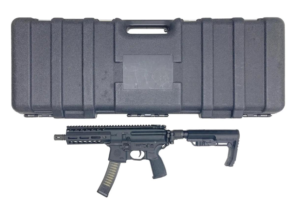 [VFC] シグ 正規ライセンス MPX-K フルメタル AEG 電動ガン 後方配線カスタム (中古)