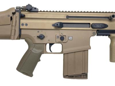 [WE] FN HARSTAL SCAR-H オープンボルト ガスブローバック TAN グリップカスタム (中古)サブ画像へ4