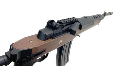 [BELL] Mini-14 GB メタル電動ガン  フェイクウッド ETUバージョン BK (中古)サブ画像へ4