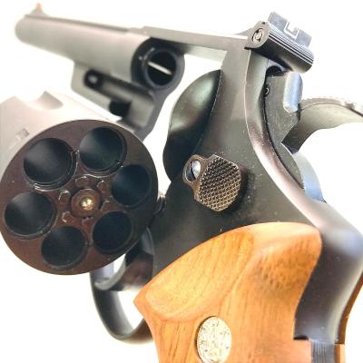 [タナカ] S&W M29 カウンターボアード 8-3/8インチ トラヴィス HW 発火モデルガン AW木製グリップカスタム (未発火)サブ画像へ9
