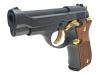 [マルシン] ベレッタ M84 特別仕様 X-PFC ハーフチェッカー 木製グリップ 完成品 発火モデルガン プレミアムエディション (新品)