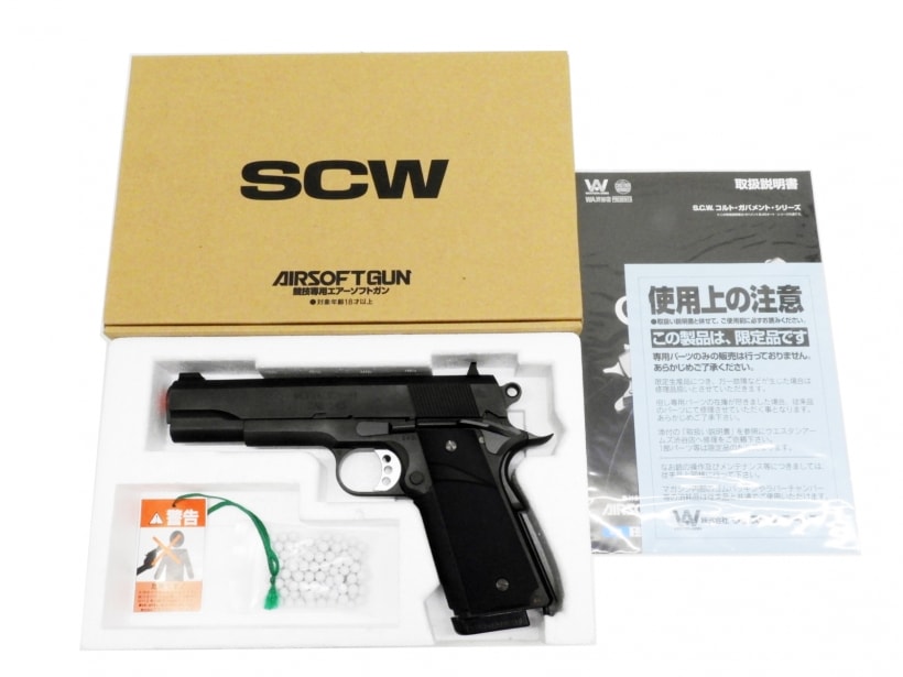 [WA] MEU (SOC) ピストル アーリーモデル カーボンブラック ガスブローバック (中古)