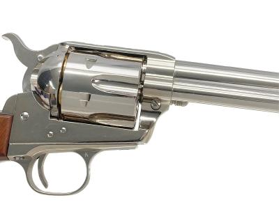 [ランパントクラシック] コルト SAA.45 2nd Gen 4-3/4インチ レイトプロダクションタイプ ニッケルABS 発火モデルガン (未発火)サブ画像へ4