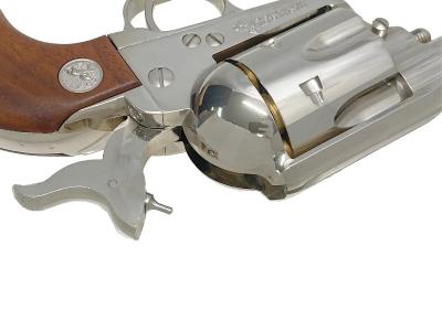 [ランパントクラシック] コルト SAA.45 2nd Gen 4-3/4インチ レイトプロダクションタイプ ニッケルABS 発火モデルガン (未発火)サブ画像へ6