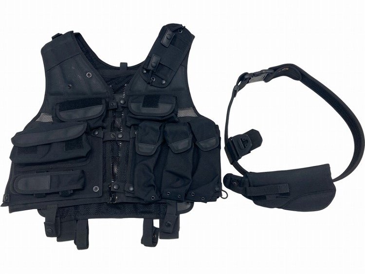 [フランス特殊警察/実物] GIGN ジジェン/ジェイジェン フランス特殊警察/国家憲兵隊治安介入部隊 GK PRO製 ボディアーマー ベスト ベルト付 (中古)