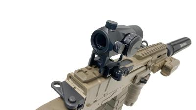 [東京マルイ] スコーピオン モッドD FDE 電動コンパクトSMG ダットサイト＆サイレンサーカスタム (中古)サブ画像へ3