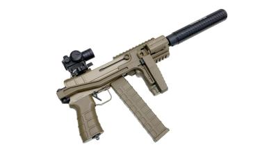 [東京マルイ] スコーピオン モッドD FDE 電動コンパクトSMG ダットサイト＆サイレンサーカスタム (中古)サブ画像へ6