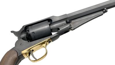 [HWS] ニューモデルアーミー ガスガン ショートバージョン 木製グリップ付 クラックあり (訳あり)サブ画像へ4