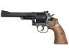 [コクサイ] S&W M19 6インチ HW チェッカータイプ木製グリップ付 NO.207 発火モデルガン (中古)