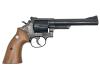 [コクサイ] S&W M19 6インチ HW チェッカータイプ木製グリップ付 NO.207 発火モデルガン (中古)