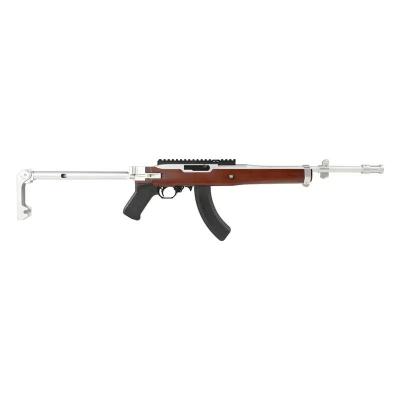 [SEAL Airsoft] H-05 Ruger 10/22 Retro Tactical Folding Stock Black ガスブローバックライフル シルバー A-seal-h-05-sl (新品予約受付中! 特典あり)サブ画像へ1