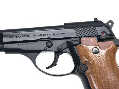 [マルシン] NEW ベレッタM84 ABS モデルガン 木製グリップカスタム (中古)サブ画像へ3