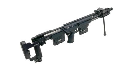 [S&T] DSR-1 ボルトアクション エアコッキングライフル BK ハードガンケース付 バイポッド収納保持難あり (中古)サブ画像へ2