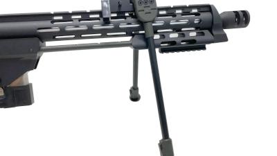 [S&T] DSR-1 ボルトアクション エアコッキングライフル BK ハードガンケース付 バイポッド収納保持難あり (中古)サブ画像へ5