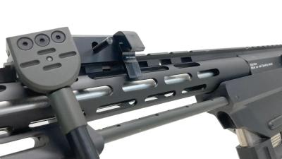 [S&T] DSR-1 ボルトアクション エアコッキングライフル BK ハードガンケース付 バイポッド収納保持難あり (中古)サブ画像へ7