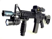 [S&T] M910タイプ LEDフラッシュライト ブラック (中古)