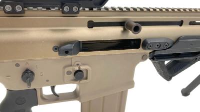 [WE] FN HARSTAL SCAR-H オープンボルト ガスブローバック TAN マークスマンカスタム (中古)サブ画像へ3
