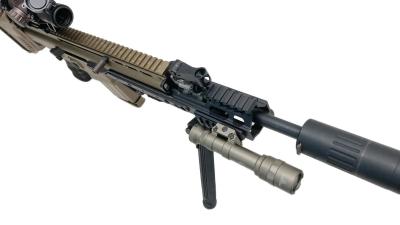 [WE] FN HARSTAL SCAR-H オープンボルト ガスブローバック TAN マークスマンカスタム (中古)サブ画像へ4