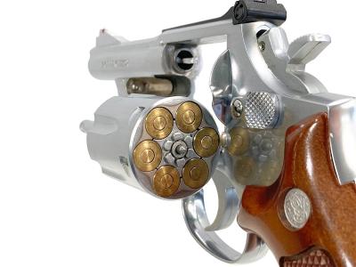 [コクサイ] S&W M66 4インチ モデルガン ハンマー弱め 動作可 (中古)サブ画像へ5