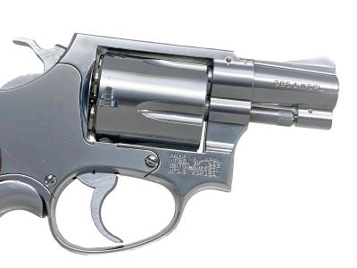 [コクサイ] S&W M60.38spl チーフスペシャル 2インチ シルバーステンレス No.87 ウッディグリップカスタム モデルガン (中古)サブ画像へ3