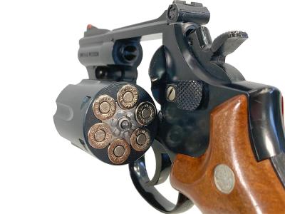 [コクサイ] S&W M19 コンバットマグナム 2.5インチ ABS NO.65 発火モデルガン シリンダーブルー塗装 箱違い (中古)サブ画像へ6