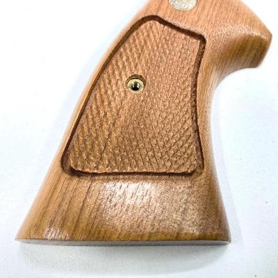 [S&W] 実物 Nフレーム スクエアバット ウォールナット製グリップ 「1 2 1981」刻印 M28等 (中古)サブ画像へ4