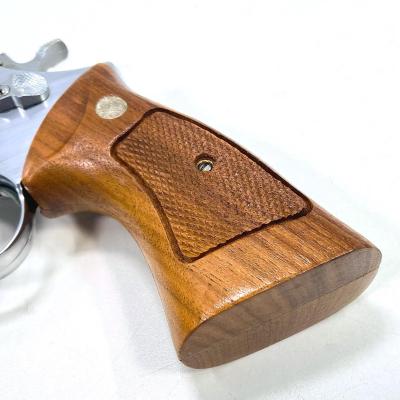 [S&W] 実物 Nフレーム スクエアバット ウォールナット製グリップ 「1 2 1981」刻印 M28等 (中古)サブ画像へ6