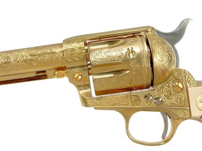 [マルシン] コルト SAA.45 ジョージ・S・パットン将軍記念モデル 金属モデルガン カート5発 付属 (中古)サブ画像へ2