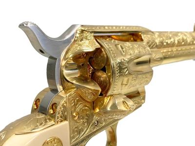 [マルシン] コルト SAA.45 ジョージ・S・パットン将軍記念モデル 金属モデルガン カート5発 付属 (中古)サブ画像へ5