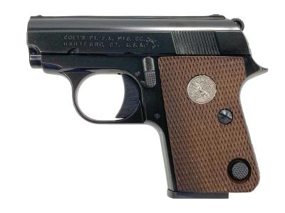 [マルシン] コルト 25オート 発火モデルガン 完成品 WディープブラックABS カート4発付属 (中古)サブ画像へ1